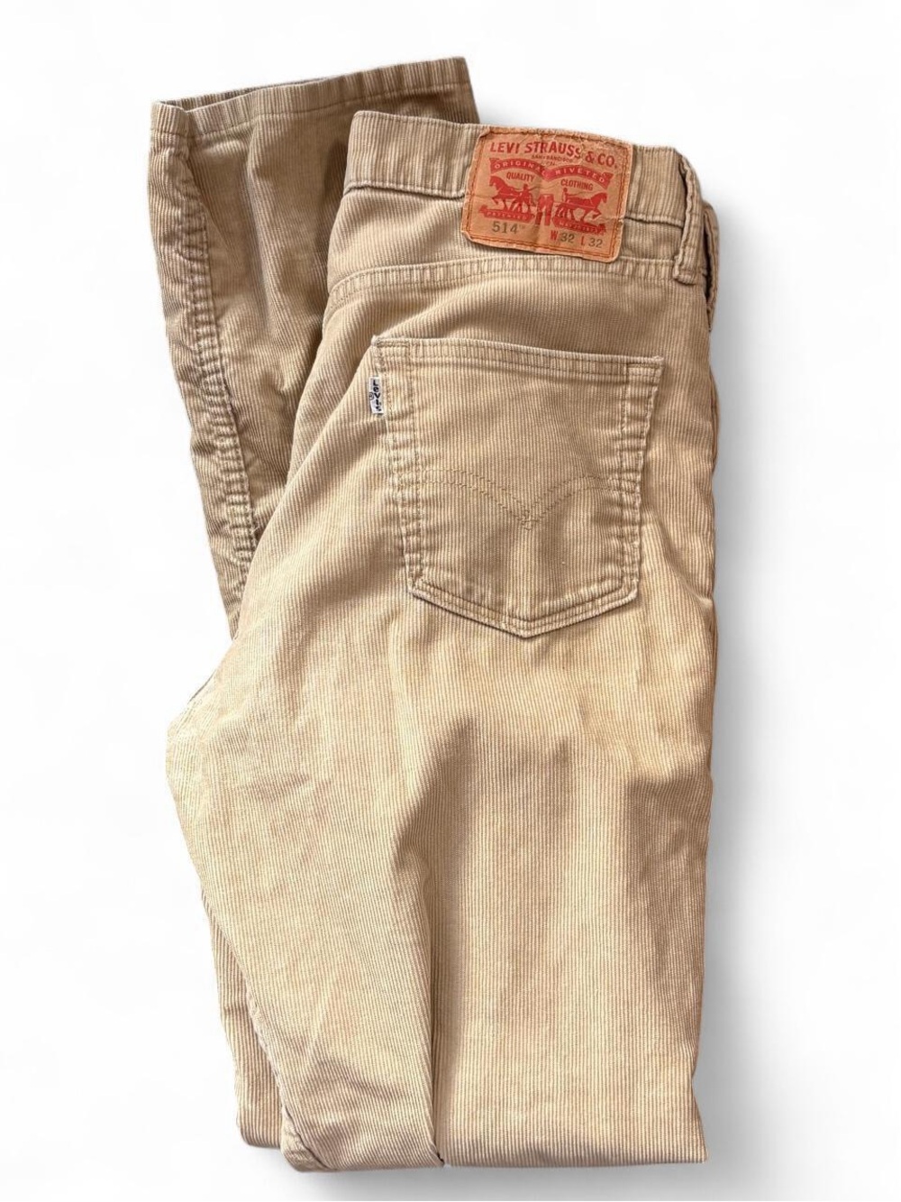 Levi's Men's Corduroy Pants in Beige